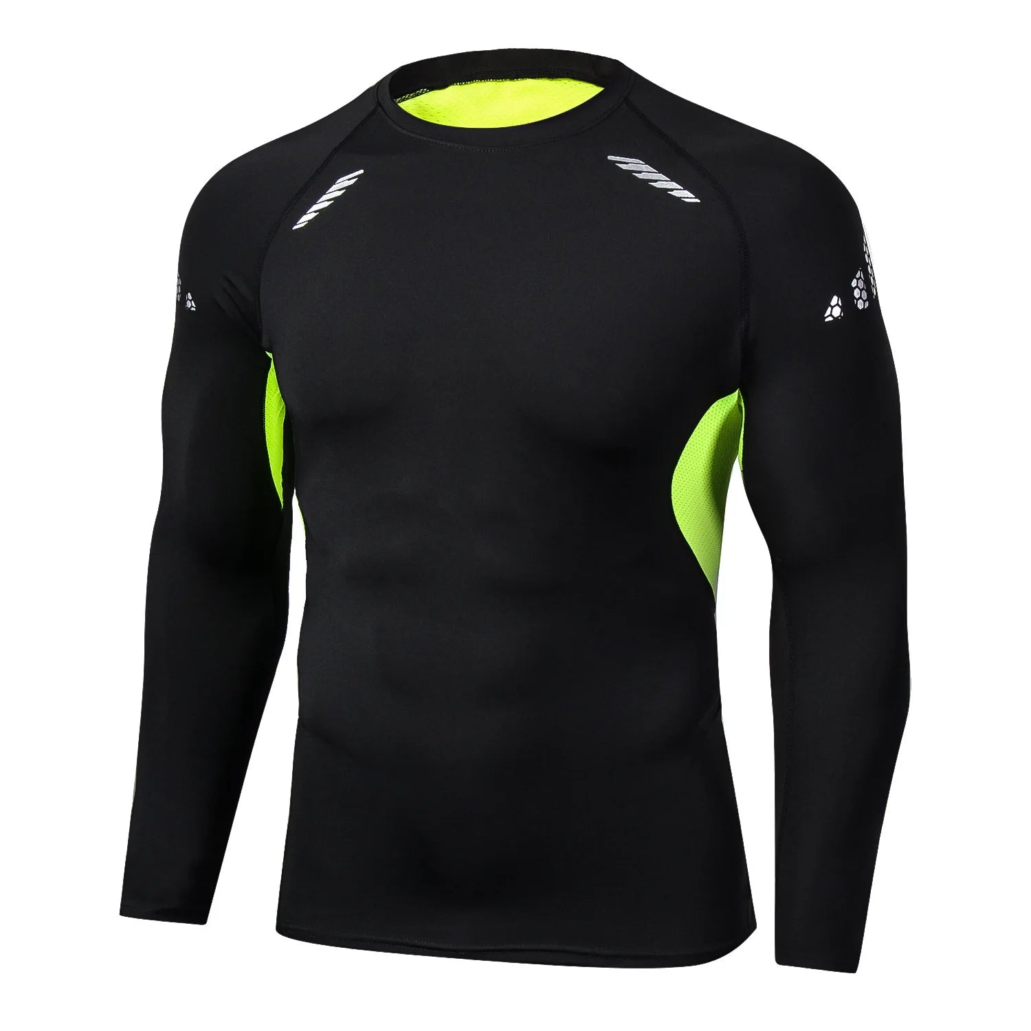 Camiseta Masculina de Compressão para Treino e Corrida