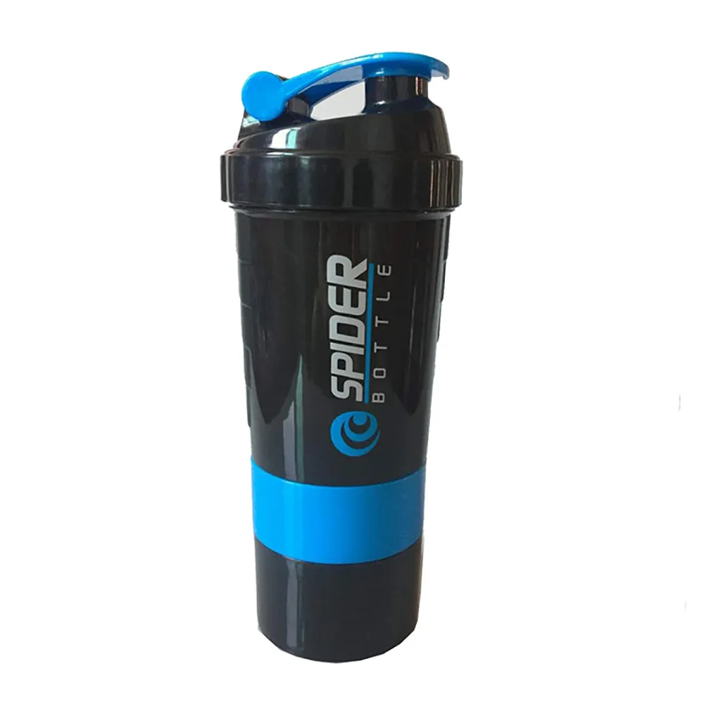 Garrafa Shaker 3 em 1 para Suplementos