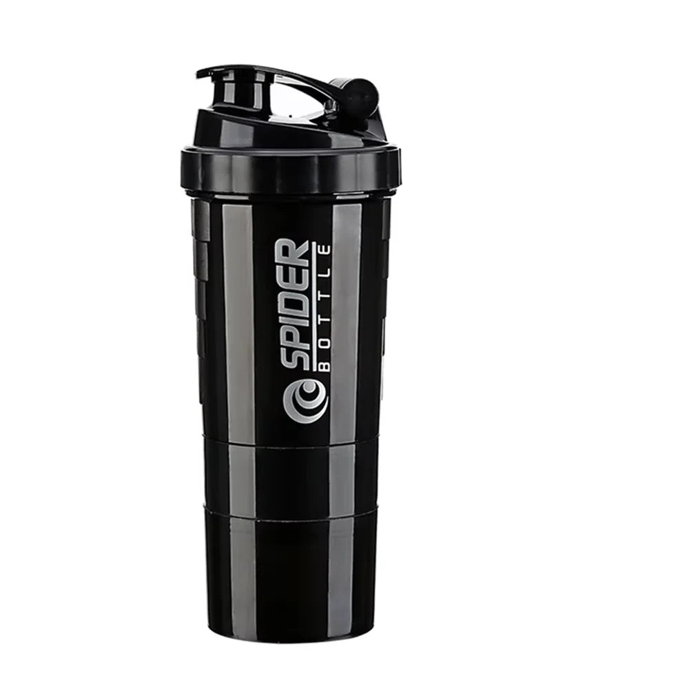 Garrafa Shaker 3 em 1 para Suplementos